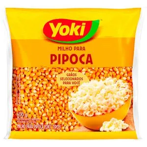 Milho para Pipoca Yoki Pacote com 400g